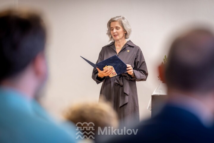 Mikulov poprvé slavnostně ocenil osobnosti spojené s městem