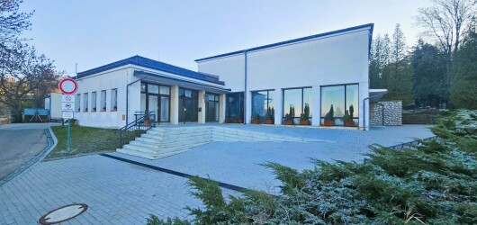 Smuteční síň - interiéry