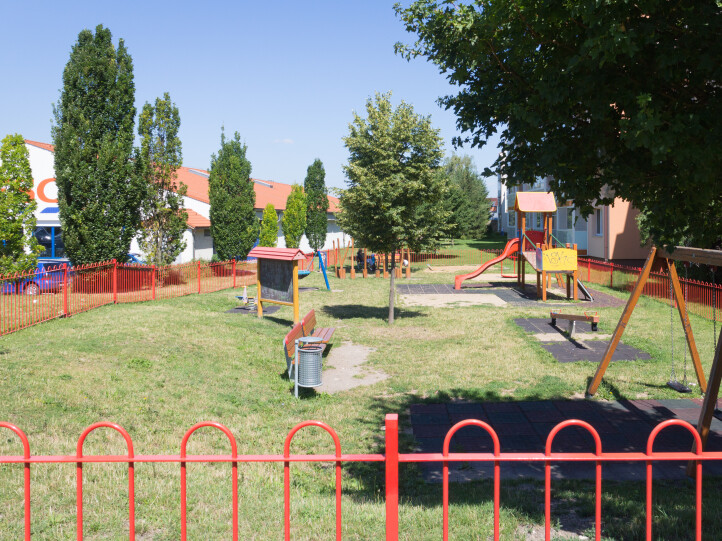 Children's playground at Tesco