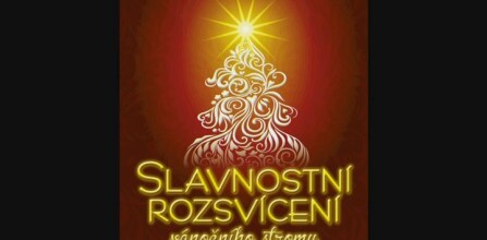 Slavnostní rozsvícení vánočního stromu 2016